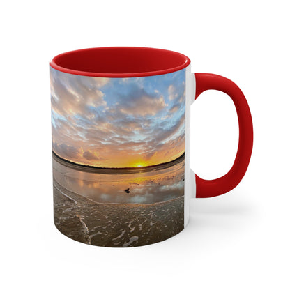 Beach Lovers- AUD PRINT Colorful Accent Mugs, 11oz