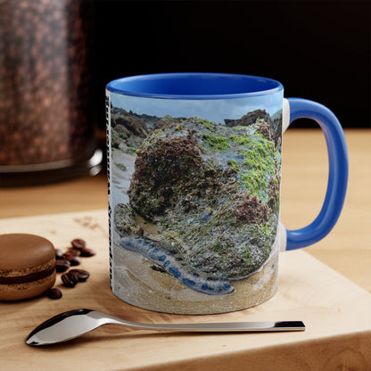 Purposefully Wandering Colorful Accent Mug - 11oz Beach Inspired Coffee Cup