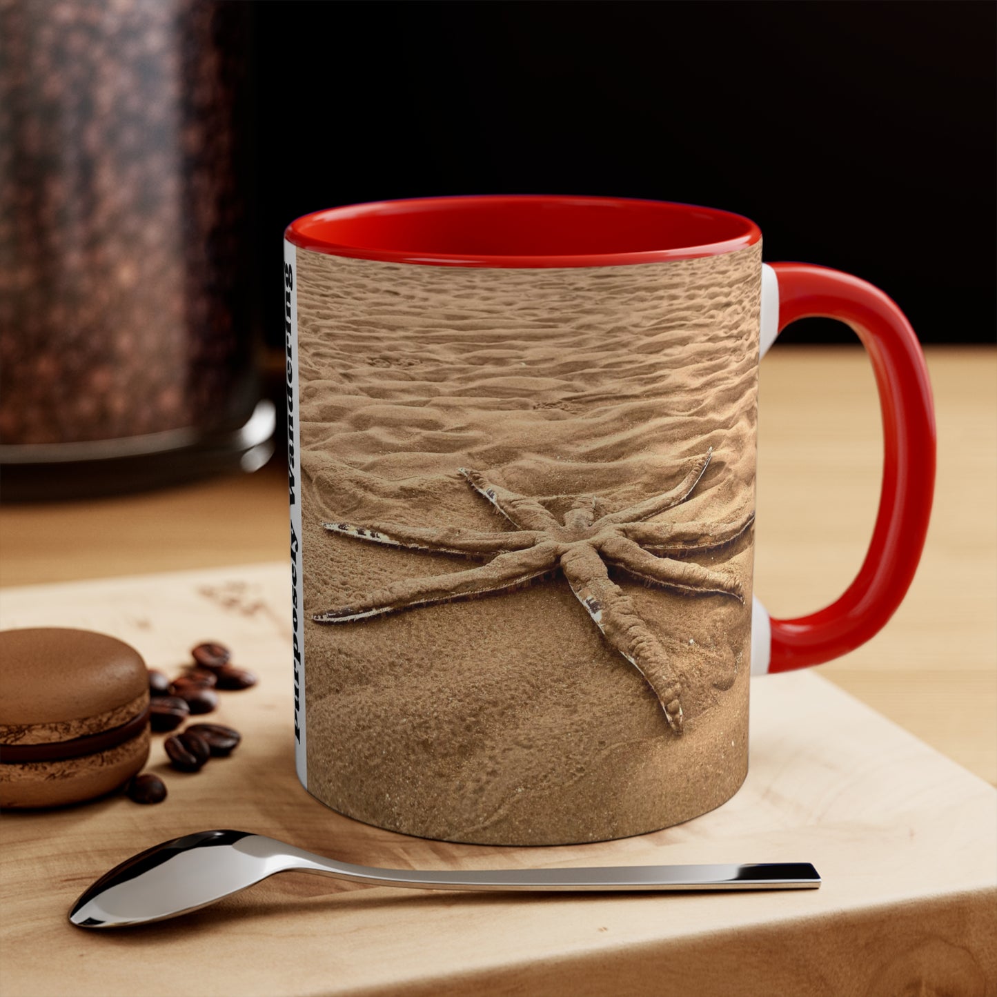 Beach Lovers range- AUD PRINT Colorful Accent Mugs, 11oz