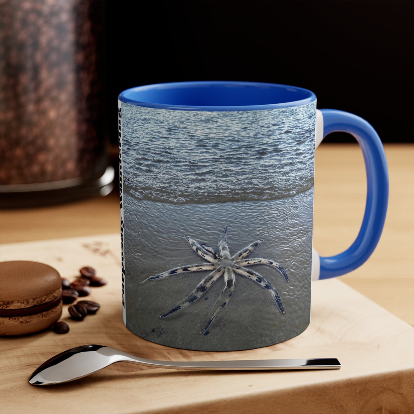 Beach Lovers- AUD PRINT Colorful Accent Mugs, 11oz