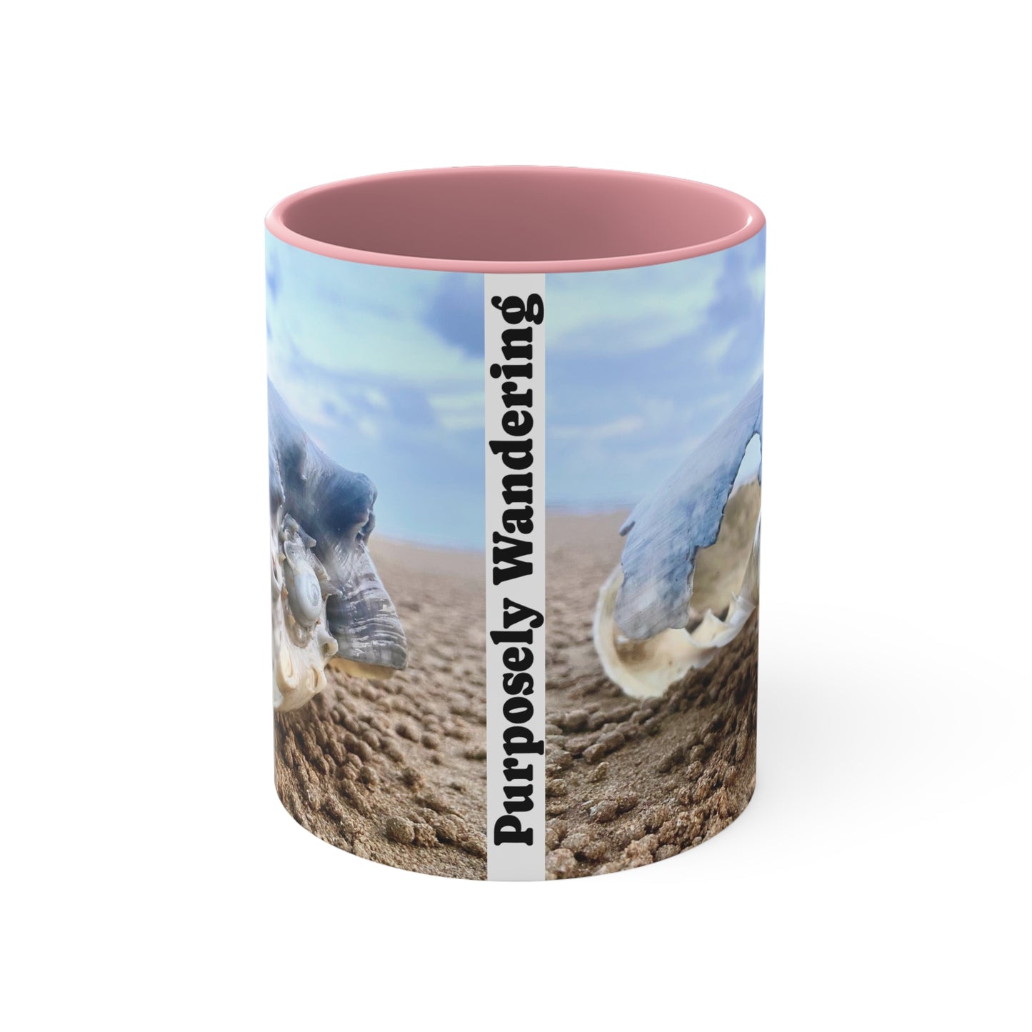 Beach Lovers- AUD PRINT Colorful Accent Mugs, 11oz