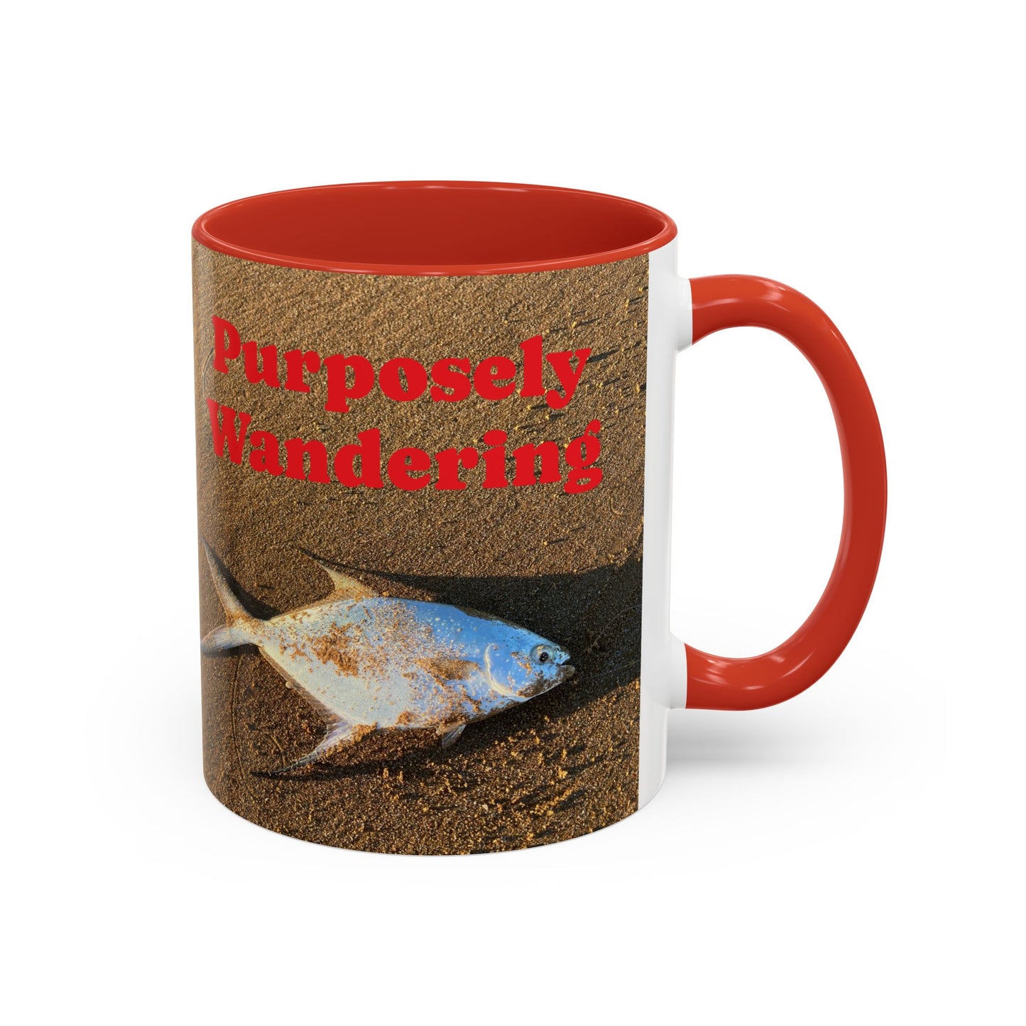 Fishing- Dart Accent Coffee Mug (11, 15oz)