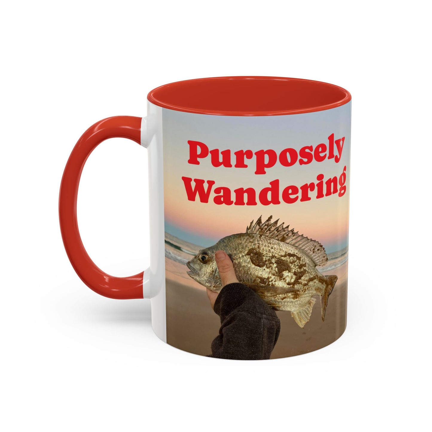 Fishing- Bream Accent Coffee Mug (11, 15oz)