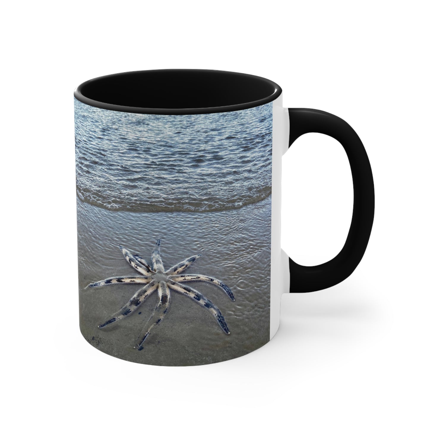 Beach Lovers- AUD PRINT Colorful Accent Mugs, 11oz