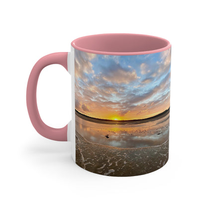 Beach Lovers- AUD PRINT Colorful Accent Mugs, 11oz