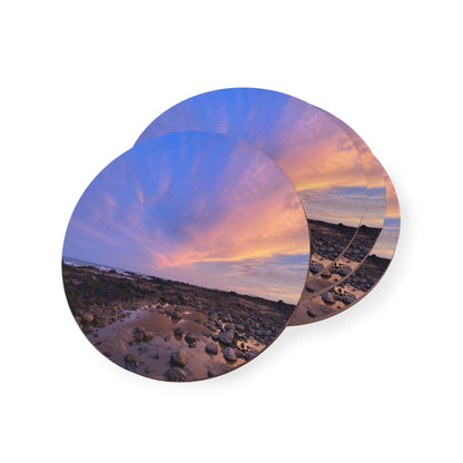 Scenic Sunset Coasters – Perfect for Home Décor and Gifting