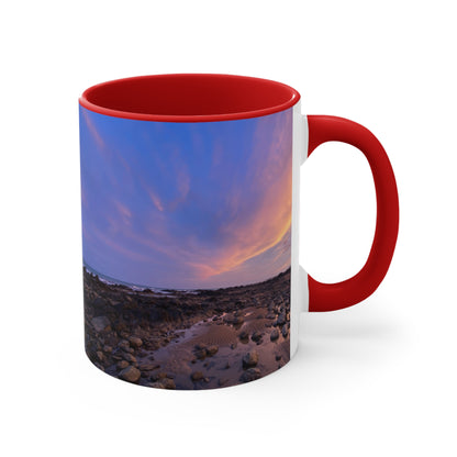 Colorful Accent Mug - Purposefully Wandering Design - Perfect for Nature Lovers