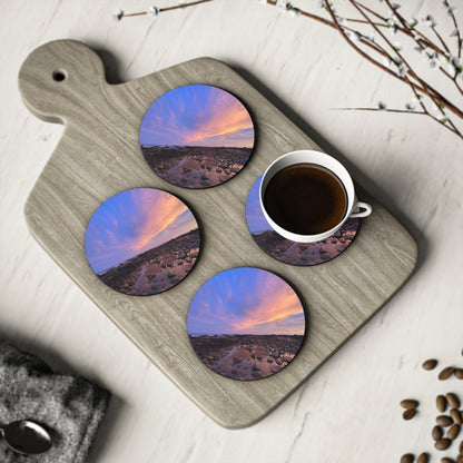 Scenic Sunset Coasters – Perfect for Home Décor and Gifting