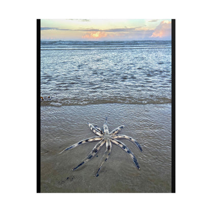 Ocean-Inspired Unframed Poster - Serene Rare Starfish Beach Art for Coastal Decor