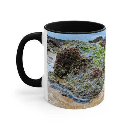 Purposefully Wandering Colorful Accent Mug - 11oz Beach Inspired Coffee Cup