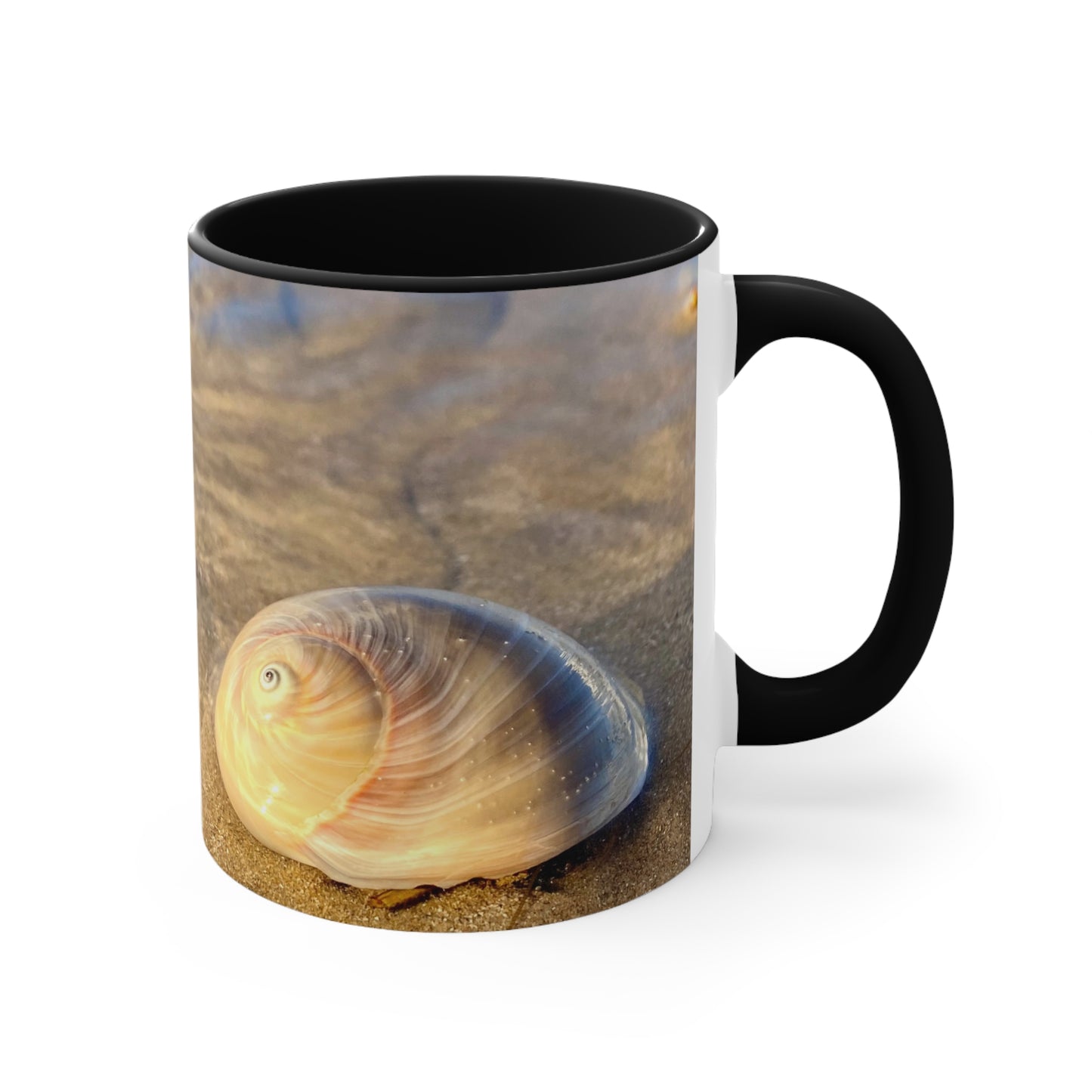 Beach Lovers- AUD PRINT Colorful Accent Mugs, 11oz