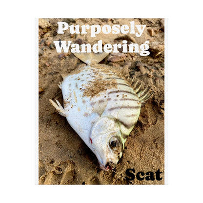 Purposely Wandering Fish Art Poster - Unique Home Decor for Nature Lovers