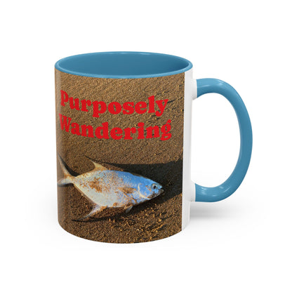 Fishing- Dart Accent Coffee Mug (11, 15oz)