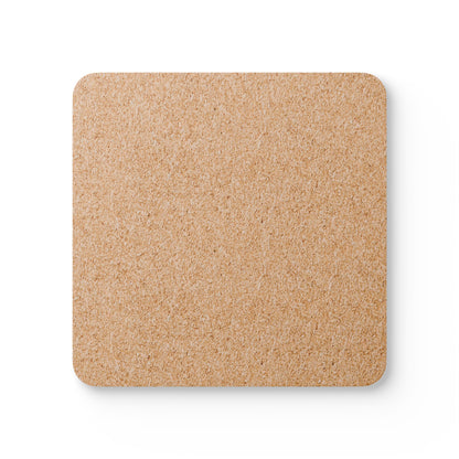 Ocean-Themed Corkwood Coaster Set - Nautical Home Décor for Beach Lovers