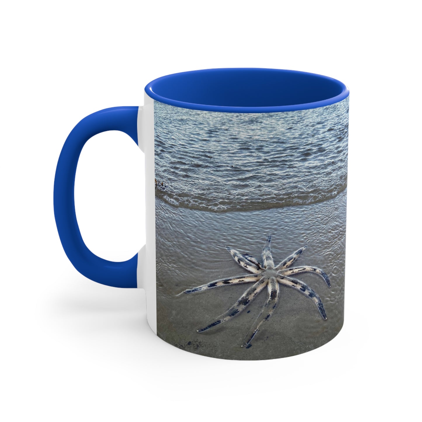 Beach Lovers- AUD PRINT Colorful Accent Mugs, 11oz