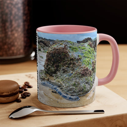 Purposefully Wandering Colorful Accent Mug - 11oz Beach Inspired Coffee Cup