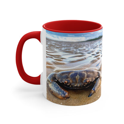 Beach Lovers- AUD PRINT Colorful Accent Mugs, 11oz