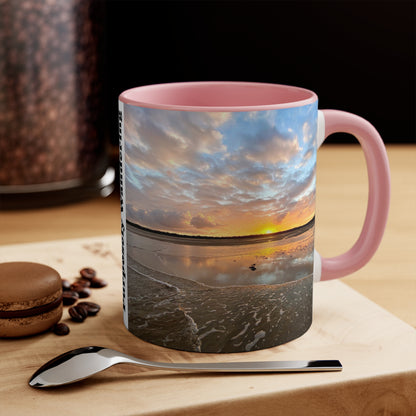Beach Lovers- AUD PRINT Colorful Accent Mugs, 11oz