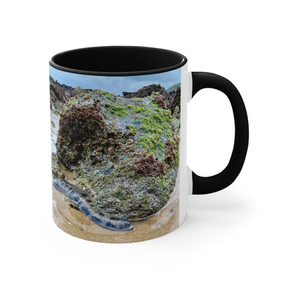 Purposefully Wandering Colorful Accent Mug - 11oz Beach Inspired Coffee Cup