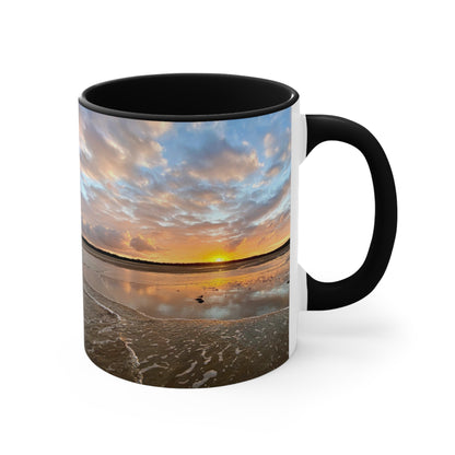 Beach Lovers- AUD PRINT Colorful Accent Mugs, 11oz