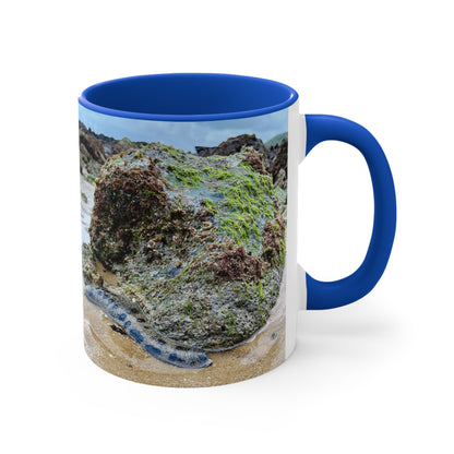 Purposefully Wandering Colorful Accent Mug - 11oz Beach Inspired Coffee Cup