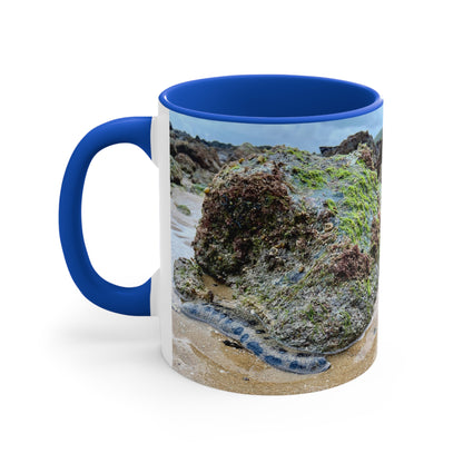 Purposefully Wandering Colorful Accent Mug - 11oz Beach Inspired Coffee Cup