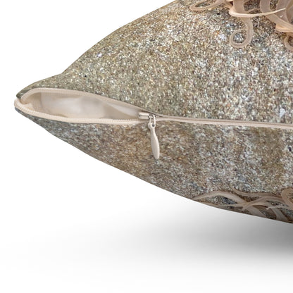 Reef range- Spun Polyester Square Pillow