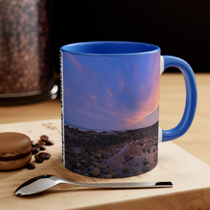 Colorful Accent Mug - Purposefully Wandering Design - Perfect for Nature Lovers