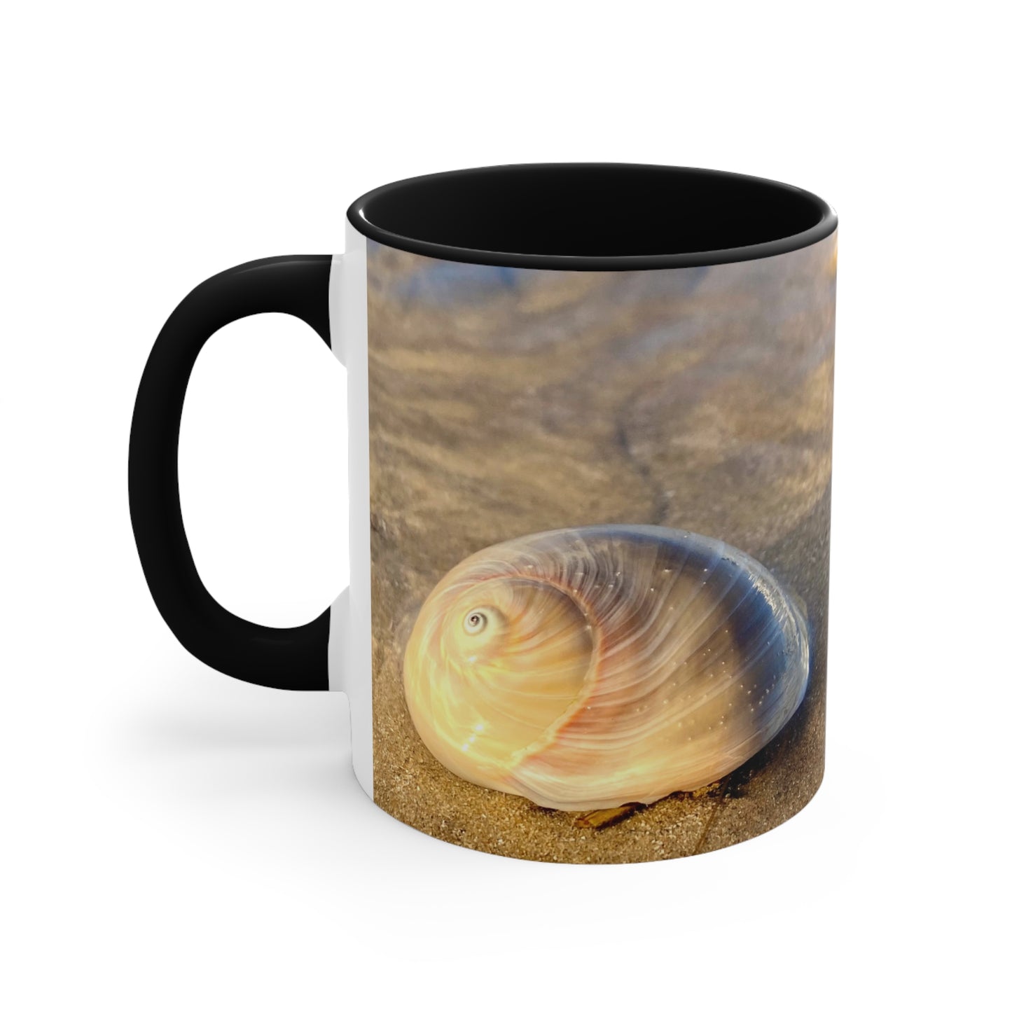Beach Lovers- AUD PRINT Colorful Accent Mugs, 11oz