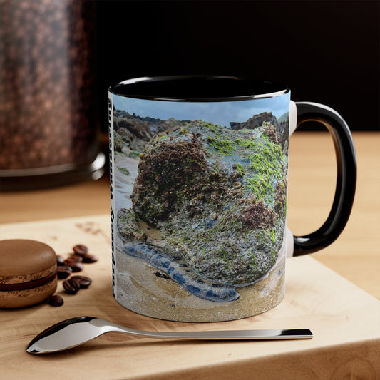 Purposefully Wandering Colorful Accent Mug - 11oz Beach Inspired Coffee Cup