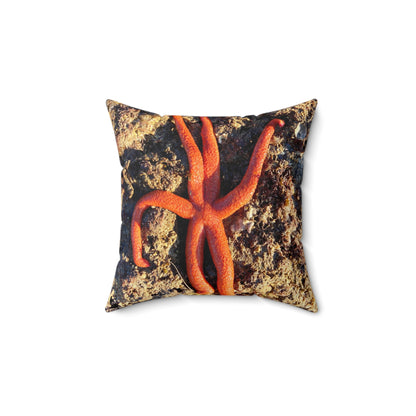 Reef range- Spun Polyester Square Pillow