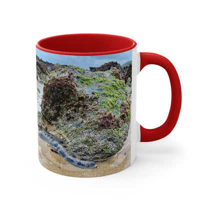 Purposefully Wandering Colorful Accent Mug - 11oz Beach Inspired Coffee Cup