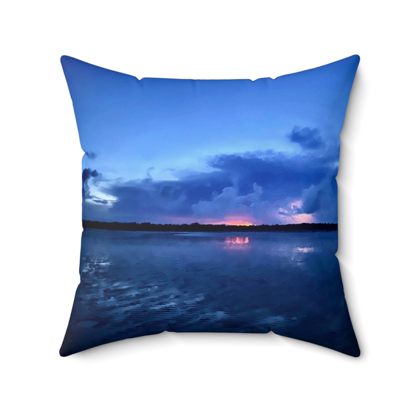 Beach Lovers range-- Spun Polyester Square Pillow