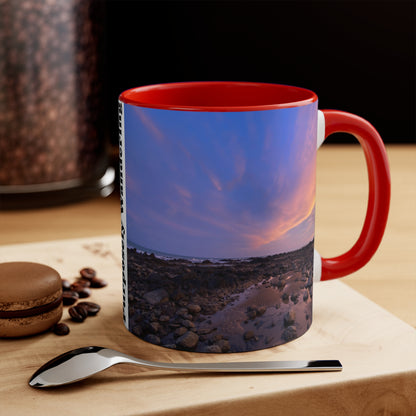 Colorful Accent Mug - Purposefully Wandering Design - Perfect for Nature Lovers