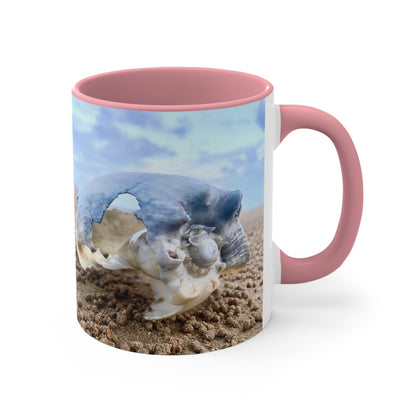 Beach Lovers- AUD PRINT Colorful Accent Mugs, 11oz