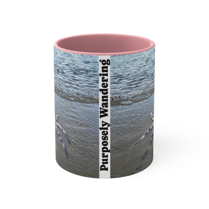 Beach Lovers- AUD PRINT Colorful Accent Mugs, 11oz